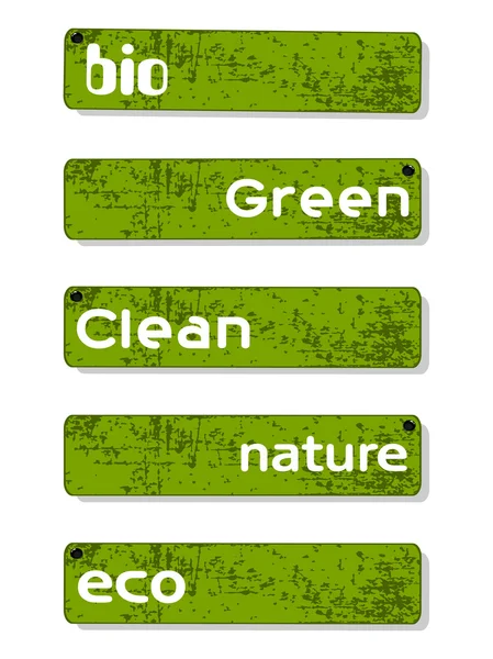 stock vector Set of nature concept banners. Vector illustration.