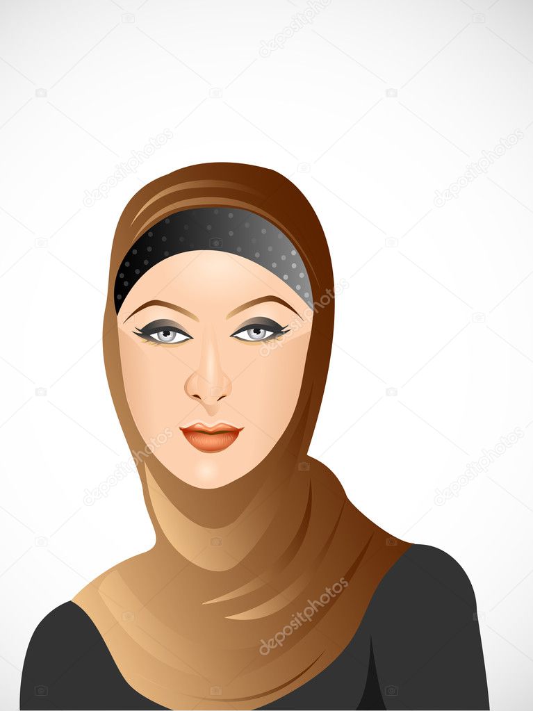 Beautiful muslim girl 1.