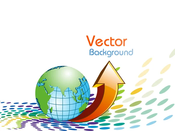 Professional corporate eller business mall för finansiella prese — Stock vektor