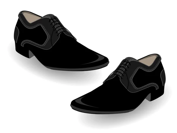Sapatos masculinos, vetor - 1 —  Vetores de Stock