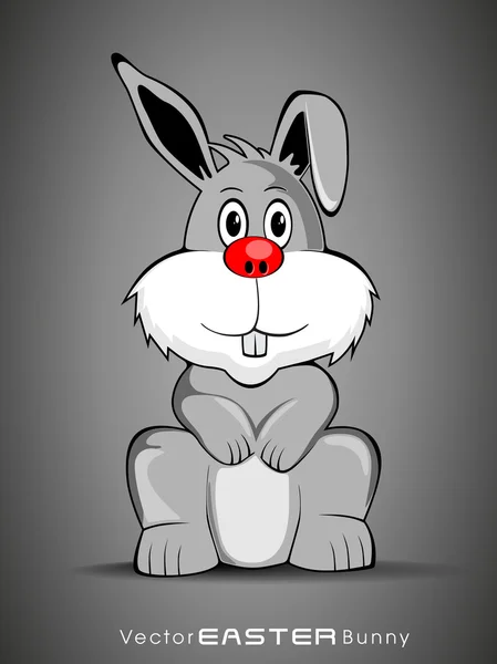 Ilustración vectorial del conejo de Pascua . — Archivo Imágenes Vectoriales