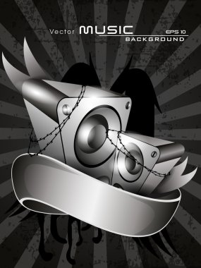 Grey music background,for more music products please visit Our p clipart