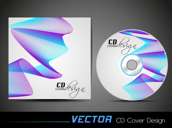 CD-Cover-Design. — Stockvektor