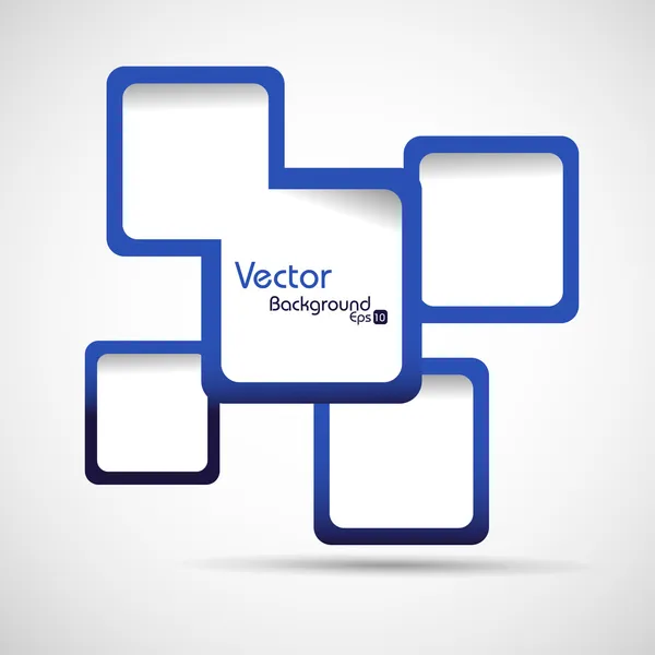 Абстрактная векторная иллюстрация веб-дизайна — стоковый вектор
