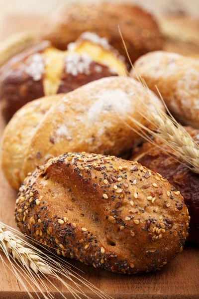 Różne zdrowy chleb — Zdjęcie stockowe