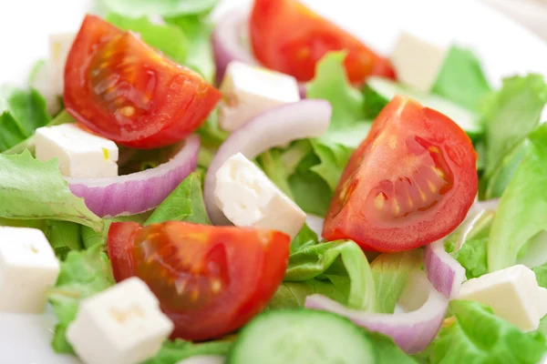 Closeup of fresh salad Royalty Free Stock Images