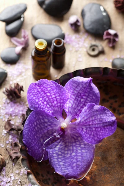 Fiore del Orchid per la spa — Foto Stock