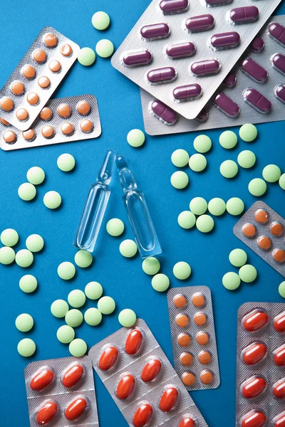 Diverse pastile — Fotografie, imagine de stoc