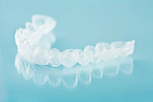 Enskild tand bricka för tandblekning — Stockfoto