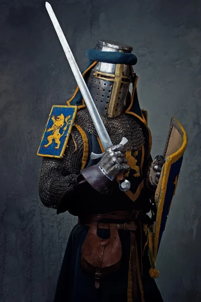 Ritter des Mittelalters — Stockfoto