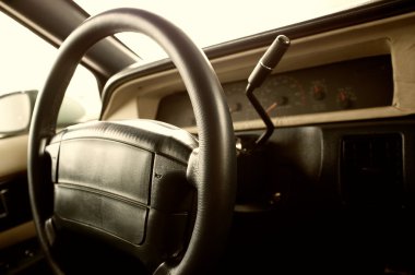 Car interior. clipart