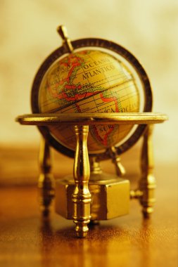 Vintage globe clipart