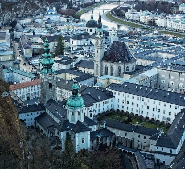Blick auf die Stadt Salzburg. — Stockfoto