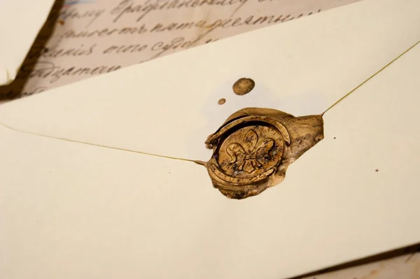 Concept de lettre vintage — Photo