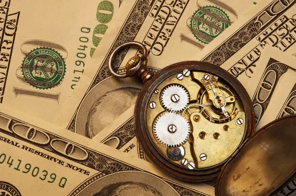 Le temps est concept d'argent — Photo