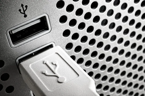 Porta di connessione USB . — Foto Stock