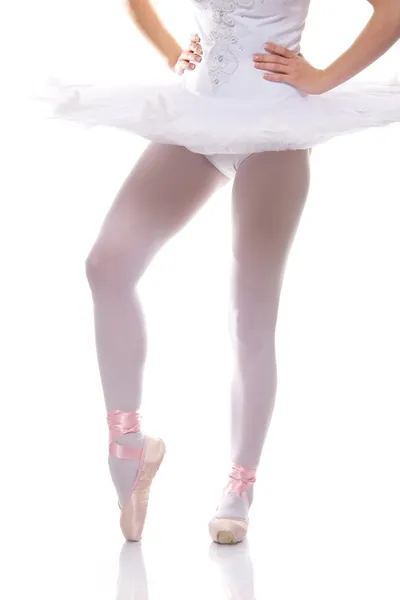 Balett dansare ben — Stockfoto
