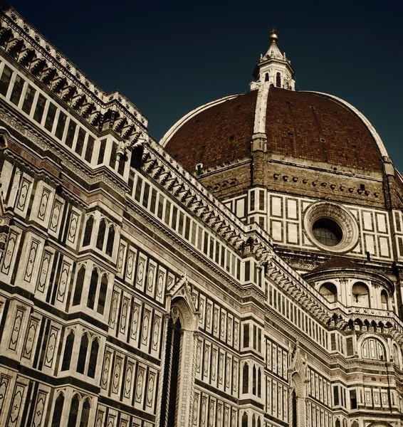 Duomo Cathedral in Florence, Olaszország. — Stock Fotó