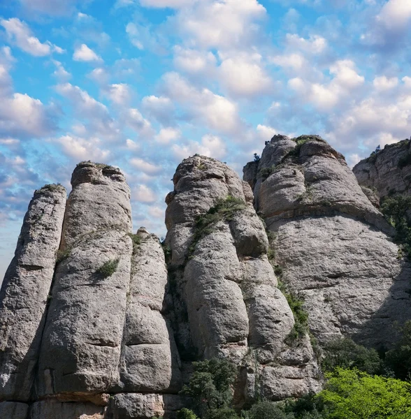 Bergen van montserrat, Spanje — Stockfoto