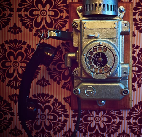 Vintage phone — Stock Photo, Image