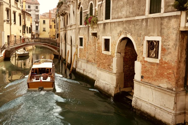 Passeio de barco em Veneza — Fotografia de Stock