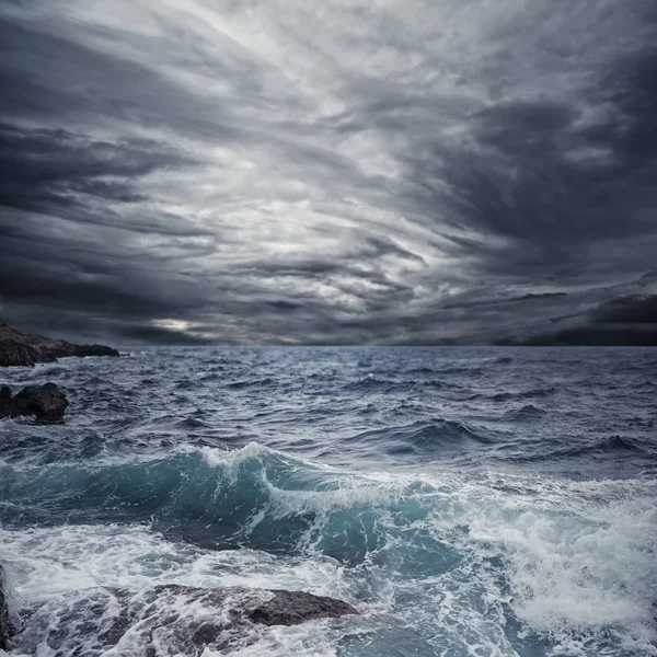 Океанский шторм Лицензионные Стоковые Изображения