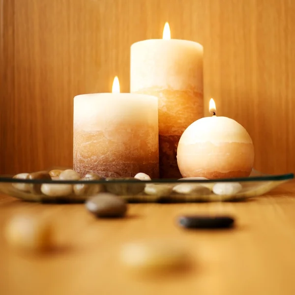 Candle design Stock Image