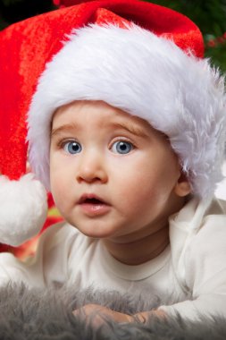 Baby santa clipart