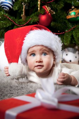 Baby santa clipart