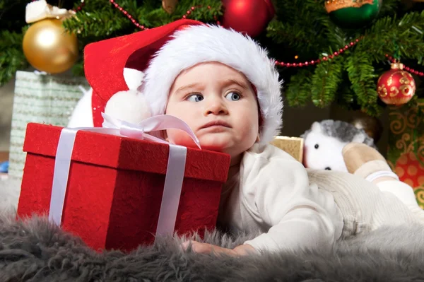 サンタを赤ちゃん — ストック写真