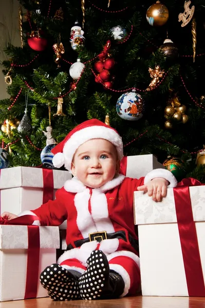 Baby santa — Stockfoto