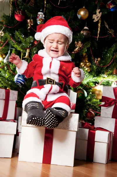아기 산타 — 스톡 사진