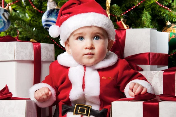 Baby santa — Stock fotografie