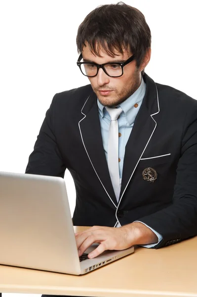 Schöner junger Mann — Stockfoto