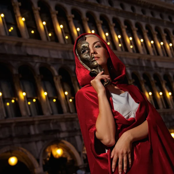 ヴェネツィアの女性 — ストック写真