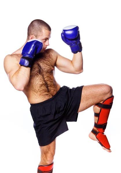 Image of young fighter — Stock Photo, Image