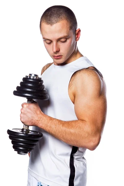 Portrait of young bodybuilder — Stock Photo, Image