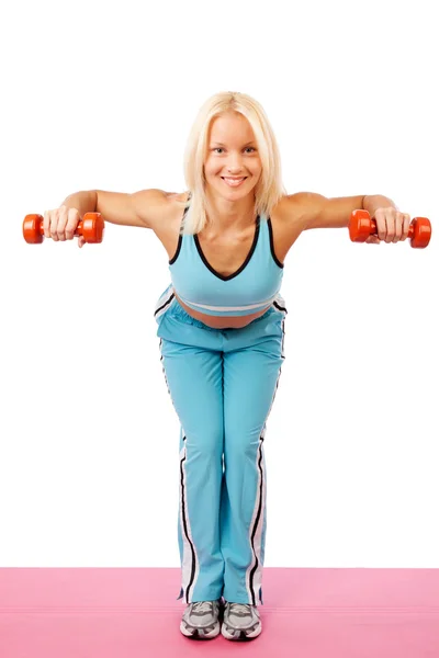 Image of sexy athletic woman — Stock Photo, Image