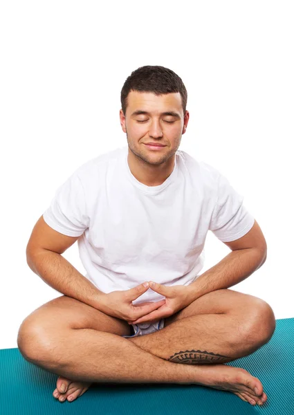Image of yoga trainer — Stock Photo, Image