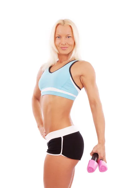 Image of athletic woman — Stock Photo, Image