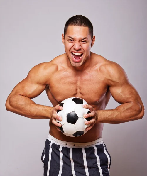 Image of muscle man — Stock Photo, Image