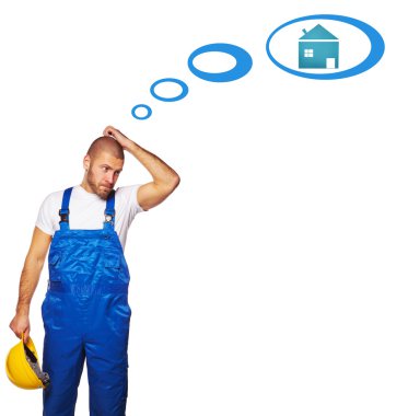 Image of worker clipart