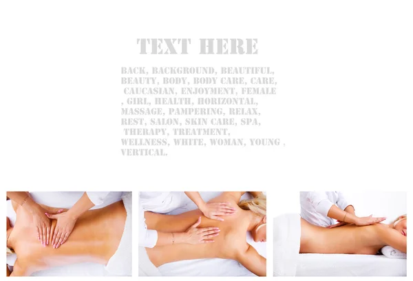Image de massage au SPA — Photo