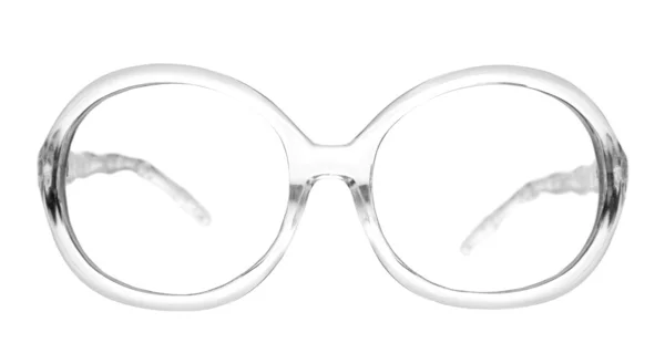 Ochelari de vedere pe fundal alb — Fotografie, imagine de stoc
