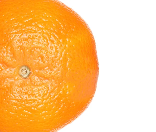 Isolated orange fragment — Stock Photo, Image
