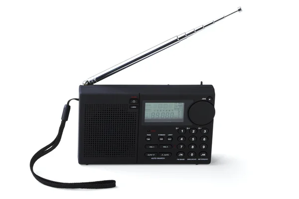 Hordozható rádió vevő Stock Kép
