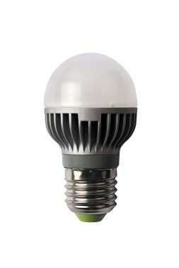 LED energy safing bulb. GU10. Isolated object clipart