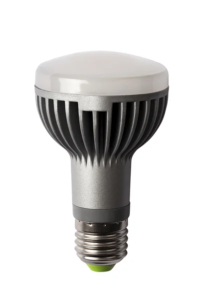 Energiebesparende lamp geleid. geïsoleerde object — Stockfoto