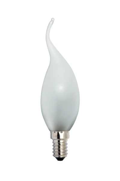 Энергосберегающая лампа. Изолированное изображение . — стоковое фото