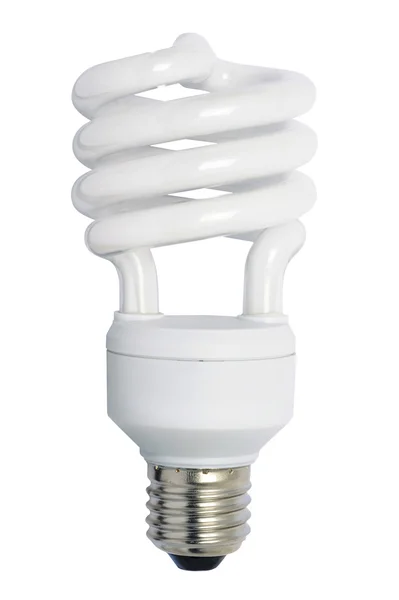 stock image Energy saving bulb. Isolated image.
